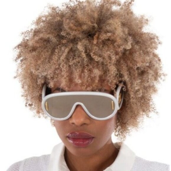 NEW LOEWE LW40108I 24C GRAY/SMOKE MASK UNISEX SUNGLASSES LOEWE main image 6